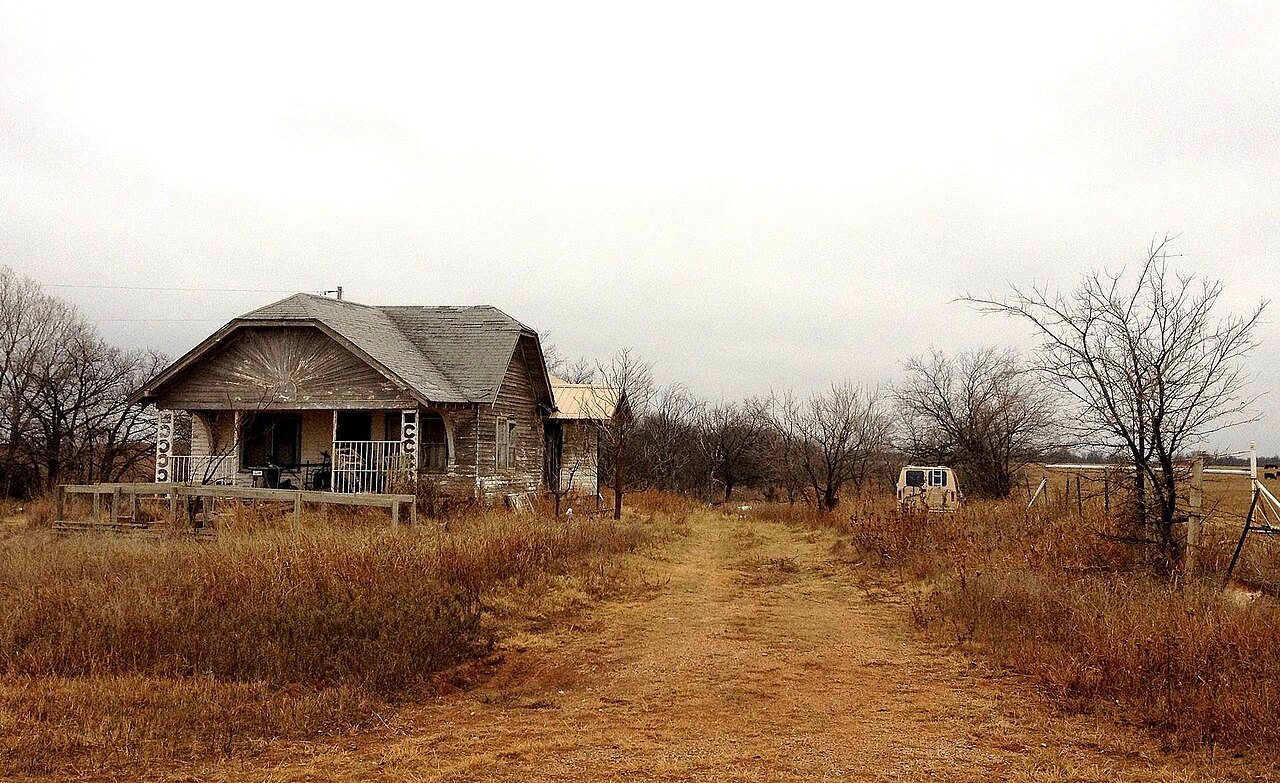 Deserted homestead