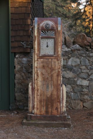 The site of the historic Empire Mine, now a state historic park
