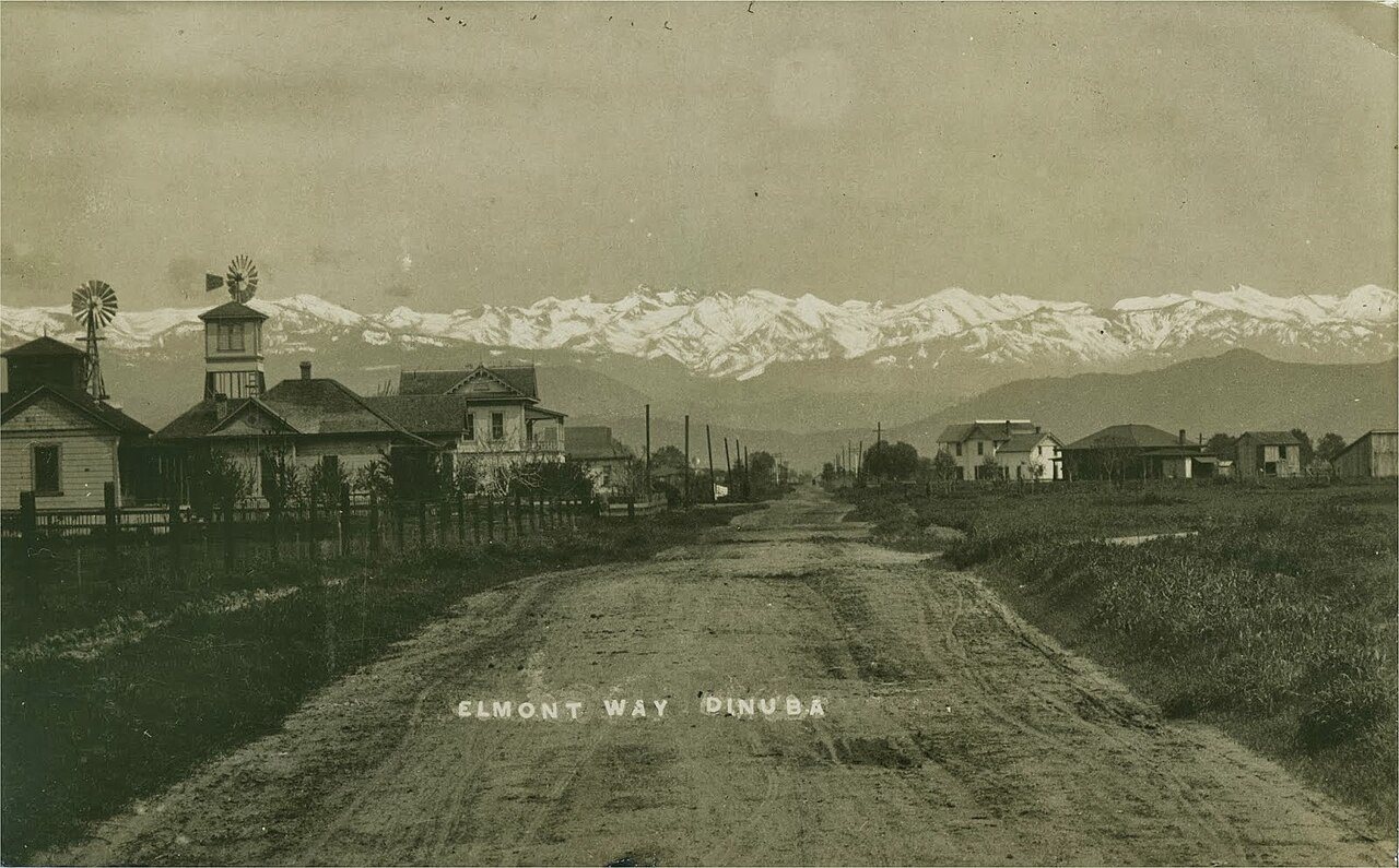 Dinuba, El Monte Way 1907