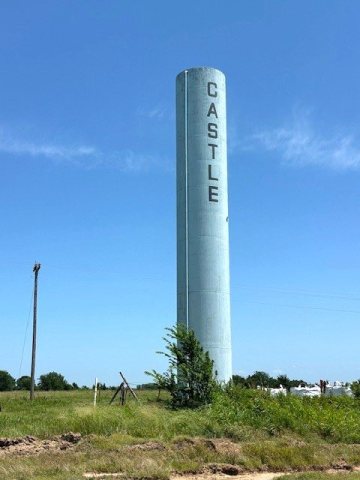 Castle OK Water Tower 7-2025