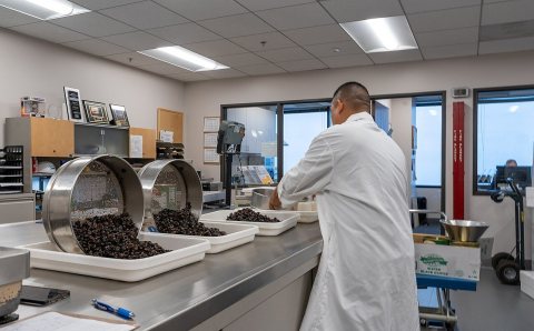 USDA Agricultural Marketing Service (AMS) Specialty Crops Inspection (SCI) laboratory and office in Commerce, Californi…
