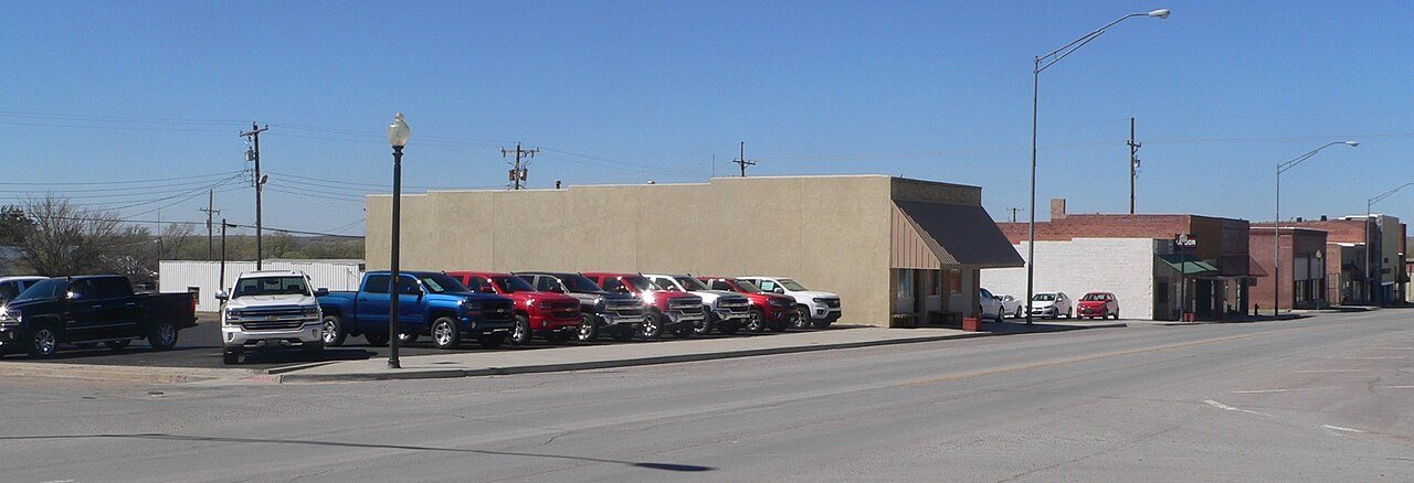 Shattuck, Oklahoma, 200 block S Main, W side from 3rd