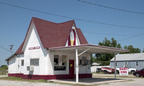 Dairy King Ice Cream Cafe, Route 66