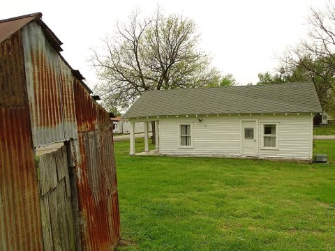 Mickey Mantle's Boyhood Home - Commerce - Oklahoma - USA