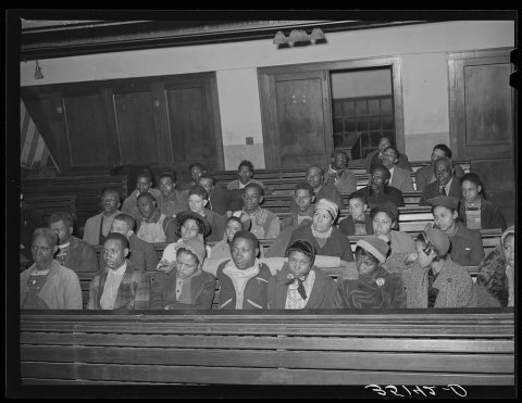 Meeting of UCAPAWA (United Cannery, Agricultural, Packing, and Allied Workers of America)