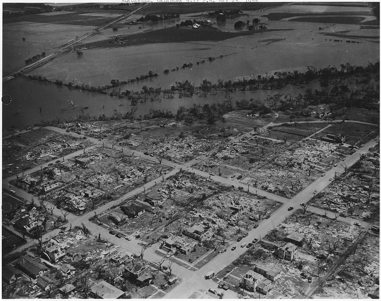 Tornado damage