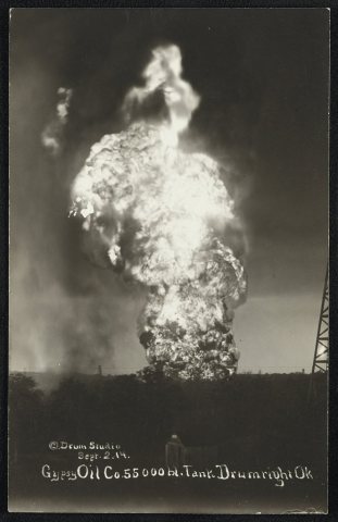 Gypsy Oil Co. 55000 bl. Tank