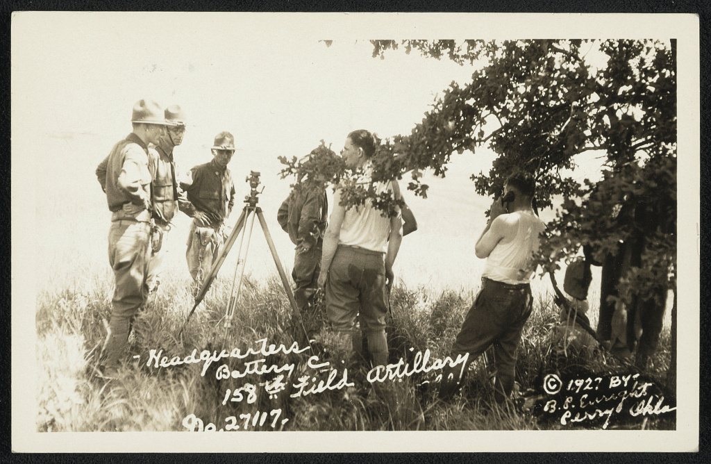 Headquarters, Battery C., 158th Field artillary [i.e. artillery]