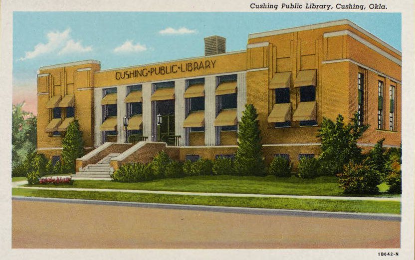 Cushing OK - Cushing Public Library (NBY 431053)