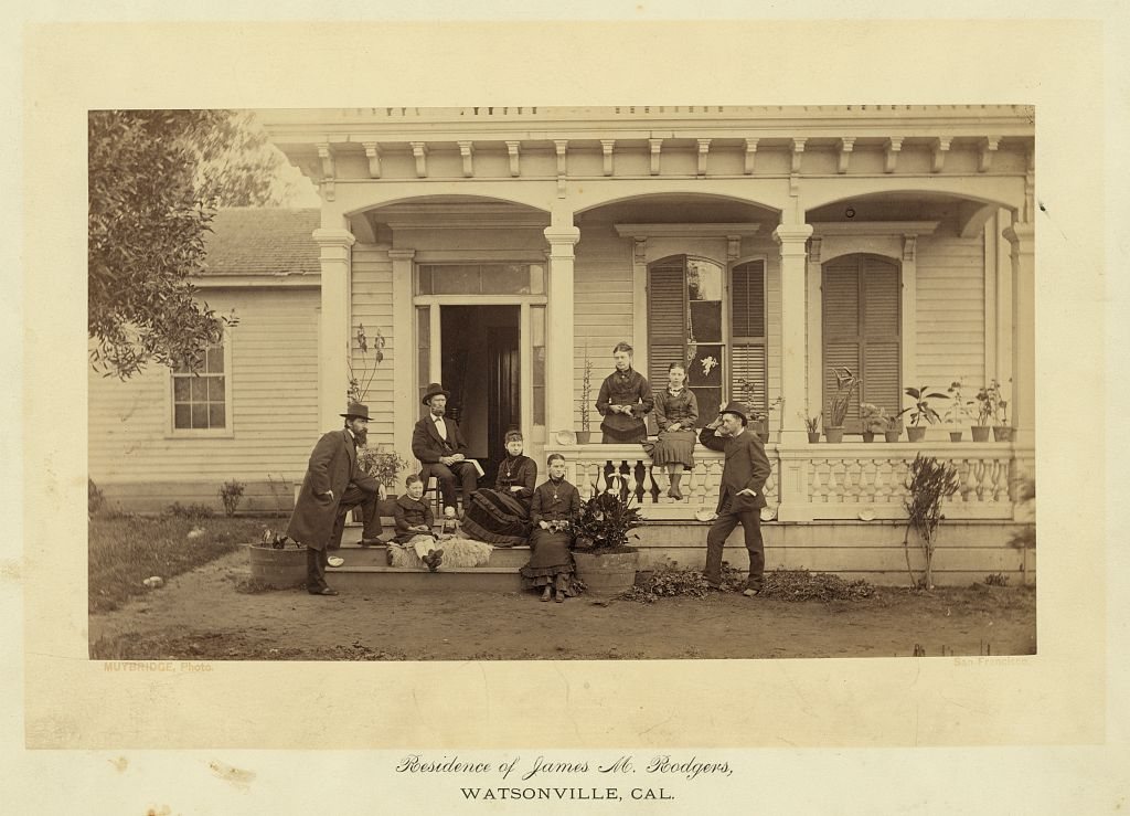 Residence of James Rogers at Watsonville, Cal[ifornia]