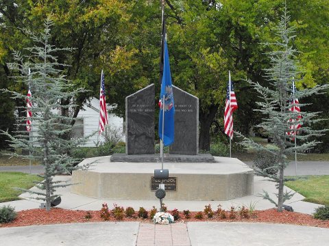 Glenpool VFW Memorial Monument
