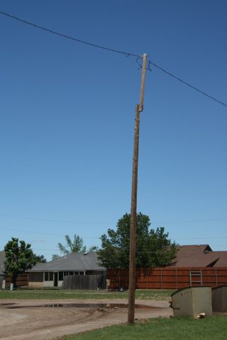 Strommast in