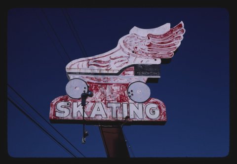 Skating sign