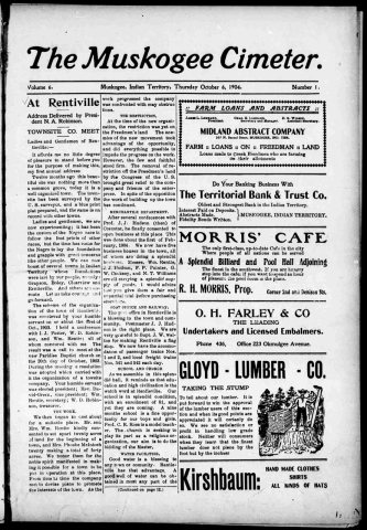 The Muskogee Cimeter 1904-10-06