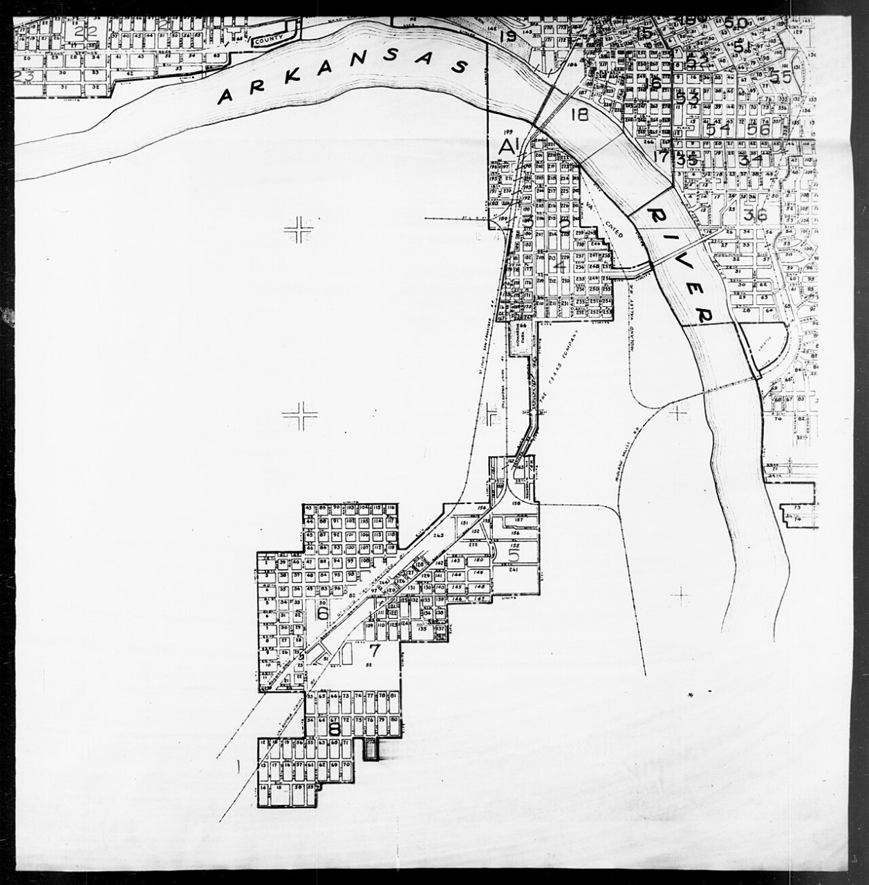 1940 Census Enumeration District Maps - Oklahoma - Tulsa County - Tulsa - ED 79-1 - ED 79-121C