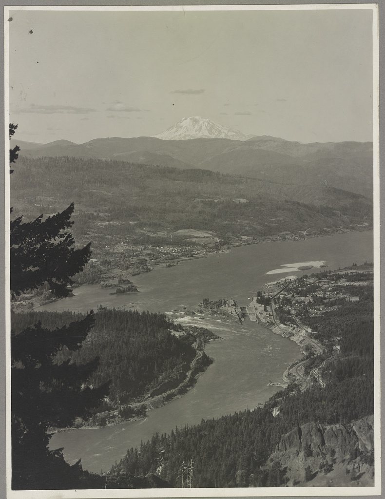 Cascade Locks and Mt. Adams