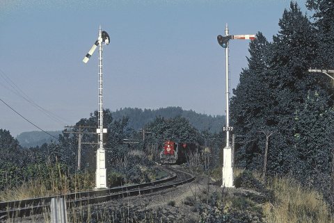 SP 4415 eastbound into Glndale, OR on July 30, 1982 B07