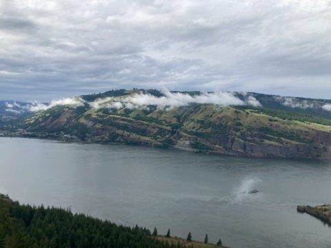Columbia River Gorge from near