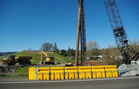 Dundee bypass construction