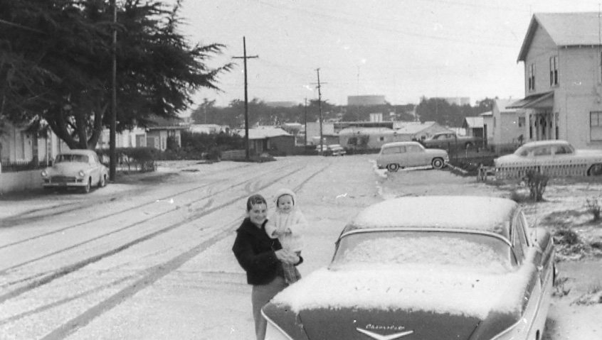 Snow-in-Seaside-January-21-1962