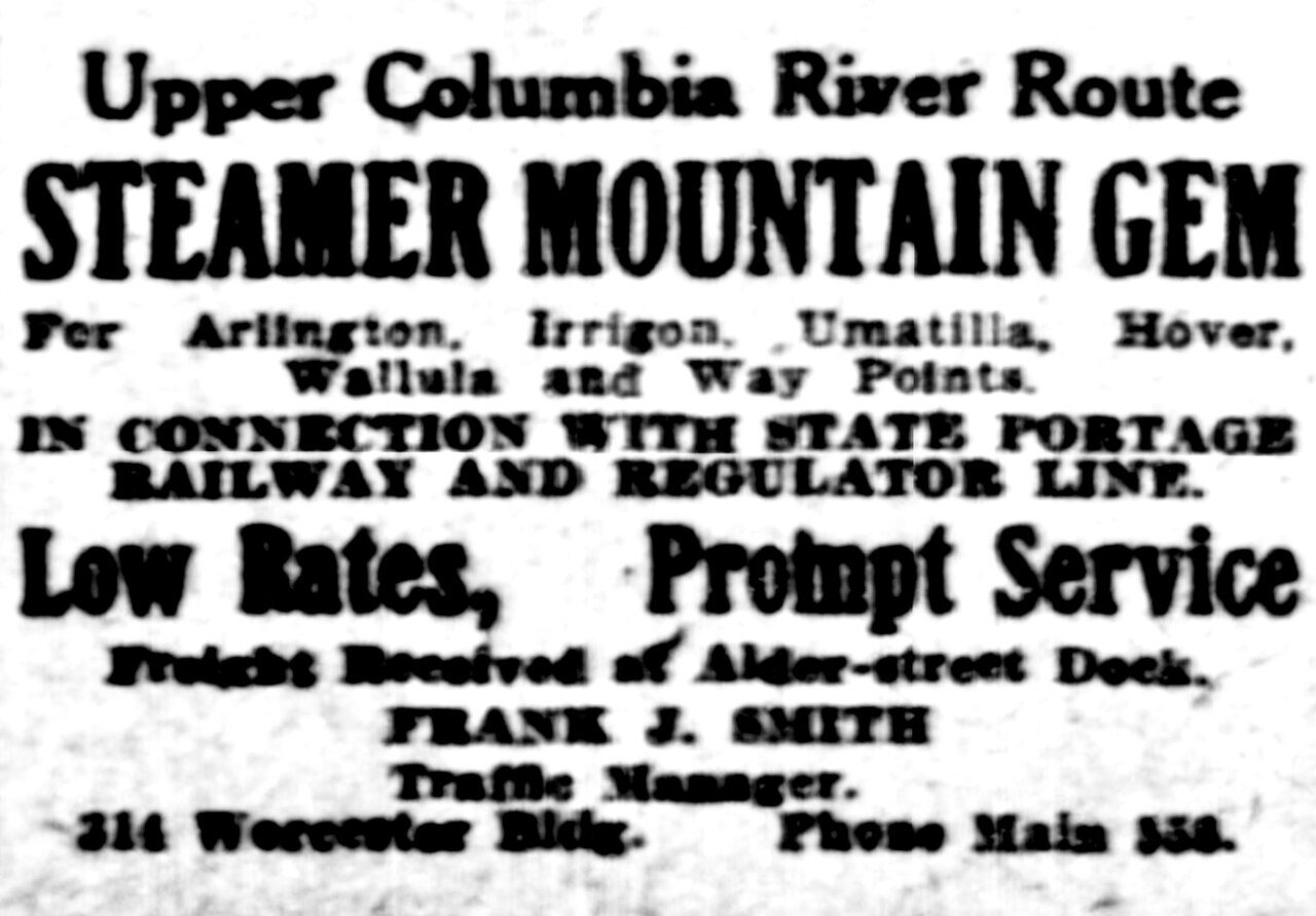 Mountain Gem ad 04091906 MO