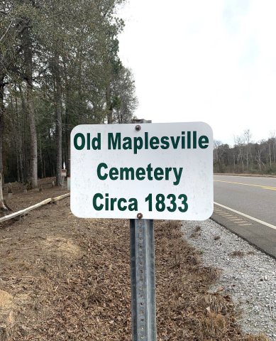 Old Maplesville Cemetery (1833)