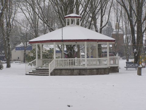 Canby wait park gazebo