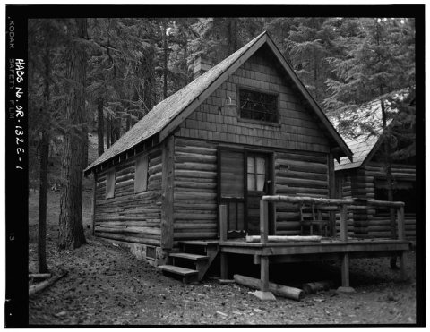 Paulina Lake IOOF Organization Camp, Cabin No. 8, Deschutes National Forest