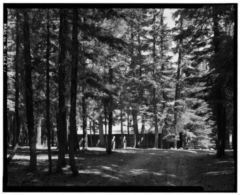 Paulina Lake IOOF Organization Camp, Lodge, Deschutes National Forest