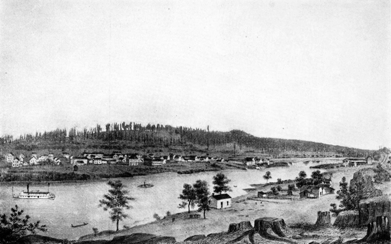 Oregon City 1858