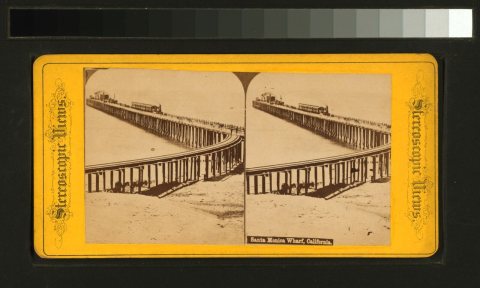 Santa Monica Wharf, California