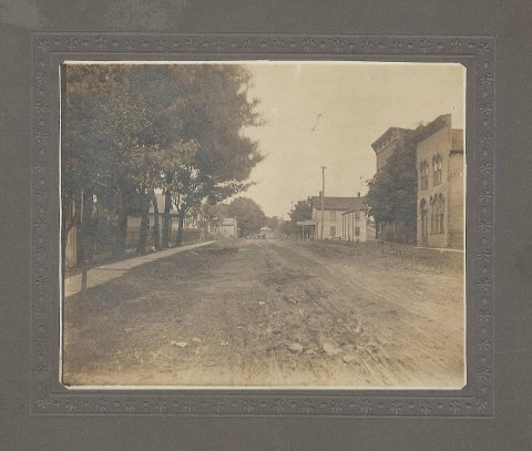View of Main Street Fairview around 1900