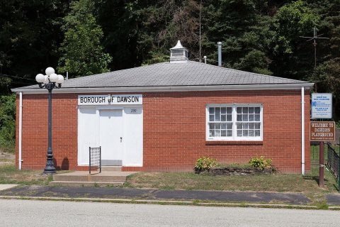 Borough Building, Dawson Borough, Fayette County, Pennsylvania