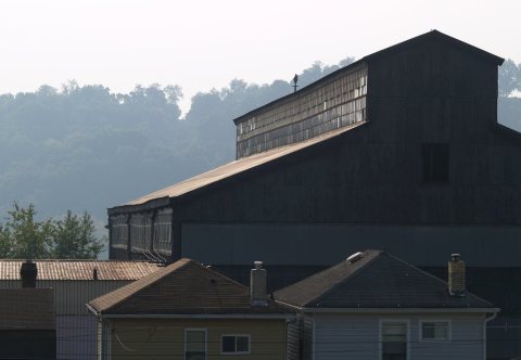 Old factory in