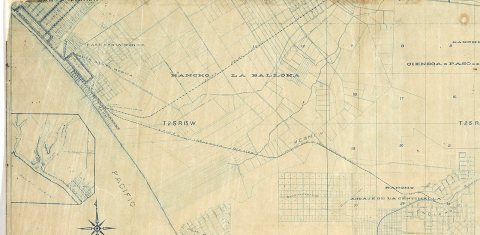 Map of the Venice-Inglewood