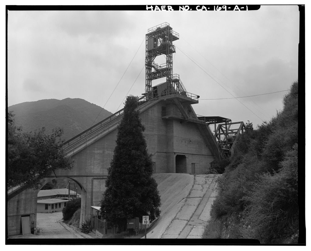 Variable Angle Launcher Complex, Variable Angle Launcher, CA State Highway 39 at Morris Reservoir