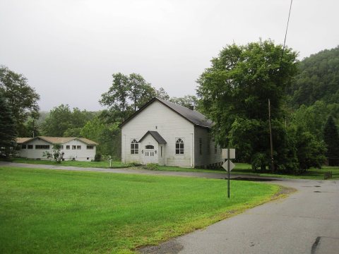 Mount Carmel Street church, Ehrenfeld, PA, Aug. 2024