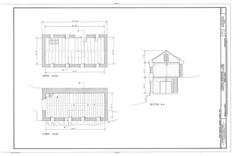HAER PA,6-BERN.V,6- (sheet 2 of 3) - Conrad's Warehouse, Between Locks 38 and 39 on Union Canal