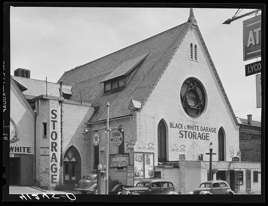 Untitled photo, possibly related to: Garage converted from old church