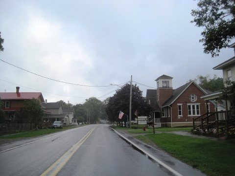 US 219 nb in Cherry Tree, PA (1), Aug. 2024