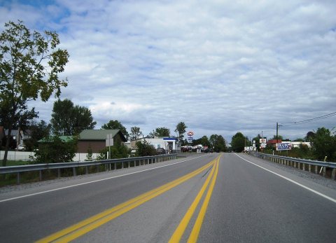 Woodward Avenue eb entering Avis, PA, Aug. 2024