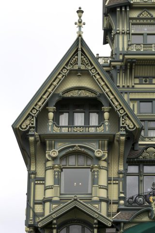 The Carson Mansion is a large Victorian house located in Old Town