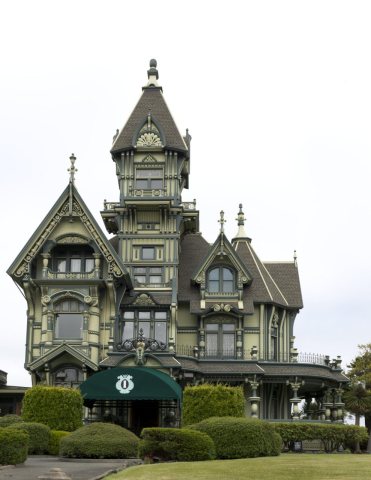 The Carson Mansion is a large Victorian house located in Old Town