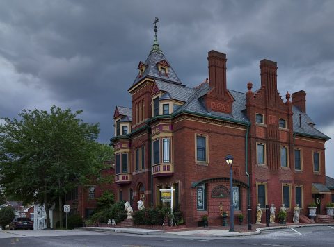 A beautiful, historic, and unusual Victorian-style mansion