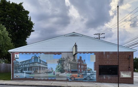 Historic mural