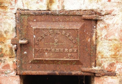 Price & Sims Number Two Cast Iron Door