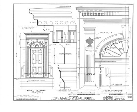 HABS PA,35-WAV,2- (sheet 5 of 8) - Lemuel Stone House