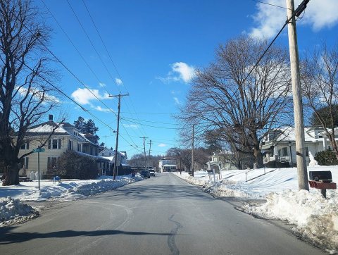 Main Street wb, Felton, PA, Feb. 2026