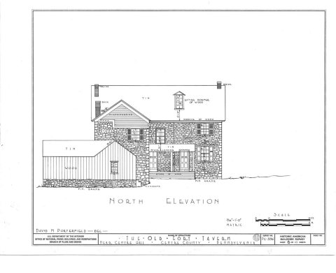 HABS PA,14-CENHA.V,1- (sheet 6 of 10) - Old Fort Tavern