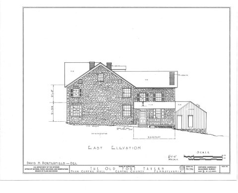 HABS PA,14-CENHA.V,1- (sheet 5 of 10) - Old Fort Tavern